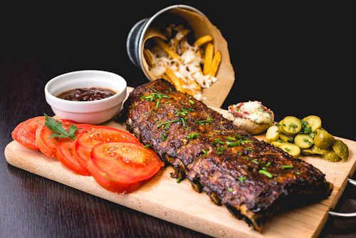 Gourmet Catering Food Presentation